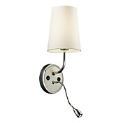 Wall Light with 1 Light in White Shade