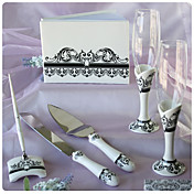 "Roman Holiday" Wedding Collection in verfijnde keramiek (6 stuks)