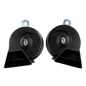 ricambi auto auto elettrica fanfara tromba parlante, nero (pair/12v)