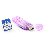 16GB SD Elite Pro geheugenkaart met USB SD kaartlezer