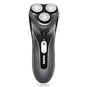 povos onafhankelijke zwevende triple-head oplaadbare roterende scheerapparaat met pop-up trimmer