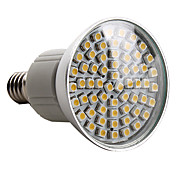 E14 3528 SMD 60-LED Warm White 150-180LM Light Bulb (230V, 3-3.5W)