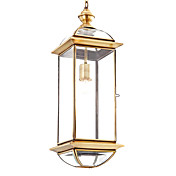 Antique Inspired Pendant Light with 2 Lights