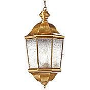 Antique Inspired Pendant Light with 1 Light