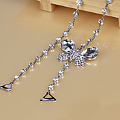 crystal butterfly bra spalle cintura