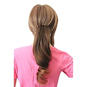 Heat-resistant Curly Fiber Inter-locking Comb Ponytail 4 Colors Available