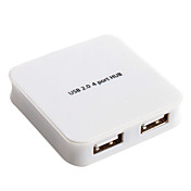 4-ports Mini-USB 2,0 (hvid)