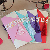 Elegant Wedding Invitation With Tassels - Set Of 60 (More Colors)