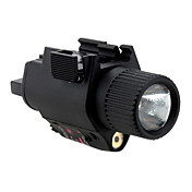 4-position Switch Weaponlight with White Light and 5mw Red Laser