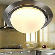 40W kunstnerisk flush mount lys glasskærm