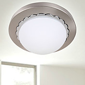 40W kunstnerisk flush mount lys glasskærm