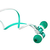 3.5mm Superior Metallic Flat Cable In-Ear Earphones