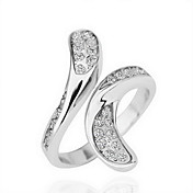 superbe strass soie or 18k mode anneau de ceinture