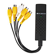 4-Kanal USB 2.0 DVR Video-Capture-Überwachungssystem