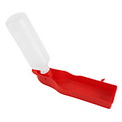 Portable Folding Outdoor Drinking Bottle for Dogs (Large, Red)