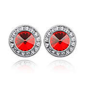 Dreams Austrian Crystal In Real Platinum Plated Ladies' Earrings (More Colors)