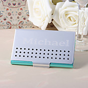 Personalized Metal Business Card Case