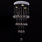 Modern Crystal Pendant Lights with 5 Lights