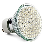 GU10 80-LED 3-3.5W 400LM 6000-6500K Natural White Light LED Spot Bulb (220-240V)