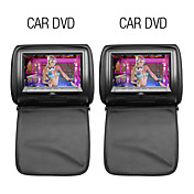 9 Inch Car Headrest DVD Player with TV, Games(1 Pair)
