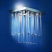 Artistic Flush Mount Lights with 2 Lights Glass Tube Design
