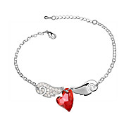 alliage de mode avec bracelet en cristal femmes