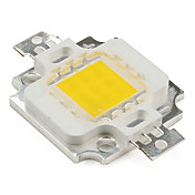 diy 9-12V 900mA 10W 800lm caliente emisor LED blanco
