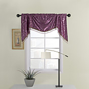 pregede lilla formet Valance