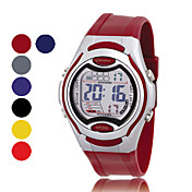 Men's Water Resistant PU Digital Automatic Wrist Watch (Assorted Color)