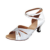 Customized Women's Sparkling Glitter Ankle Strap Latin / Ballroom Dance Shoes (More Colors)