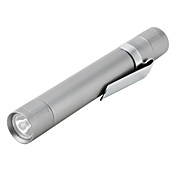lega di alluminio 1-mode penna a forma di torcia elettrica principale (1xAAA, argento)