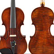 Hailing - (HZYVL-DBL) 4/4 High-Grade Archaize Solid Flame Maple Violin Outfit