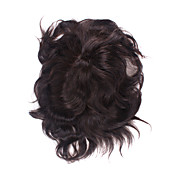 100% Indian remy cheveux courts les hommes hétéros toupet avec 8 pouces par 6 pouces haut mono