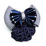 Bow Style Silk With Rhinestone Women's Flowers