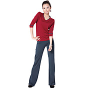 Fashion Modal Skin-Friendly Soft Slim Half Sleeve Yoga Suit