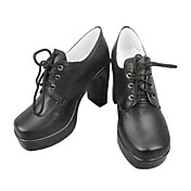 Cosplay Shoes Inspired by Black Butler Ciel Phantomh Black High-heel