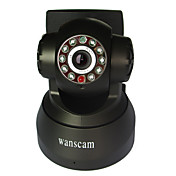 wanscam - draadloze ip-camera met afstandsbediening hoek controle (nachtzicht, 2-weg audio)