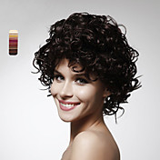 Capless Short High Quality Synthetic Curly Hair Wig Multiple Colors Available