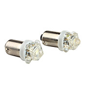 1156 0.15W 4+1 LED White Light Bulb for Car Indicator Lamps CANBUS (2-Pack, DV 12V)