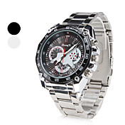 Reloj Pulsera Análogo Quartz de Hombre (Plateado, Z-804)