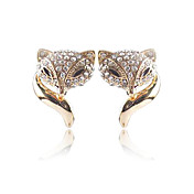 Charming 18K Gold Plated Crystal Animal Earrings(More Colors)