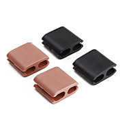 cordon en caoutchouc de gestion des câbles organisateur (4-pack)