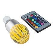 GU10 3W 270-300LM RGB Light LED Crystal Ball Bulb (85-265V)