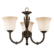 Antique 3 - Lustres de luz com vidro Shades
