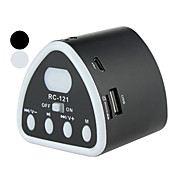 mini-écran LCD portable haut-parleur bass turbo avec fm et tf carte usb fente (couleurs assorties)