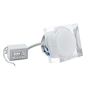 3w 110lm rgb valo kuutio kristalli kattovalaisin johtanut lamppu (AC 85-265V)