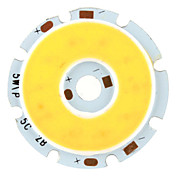 bricolage 5w 400-450lm 2800-3200k chaud épi lumière blanche conduit émetteur avec un trou (15-18v)