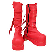 Cosplay Boots Inspired by One Piece Perona Red