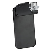 60x a 100x lente de cámara microscopio con estuche de tapa dura para el iPhone 4 y 4S