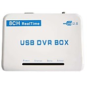 8-Kanal Echtzeit DVR USB-Box Sicherheit Kamera auf den Computer